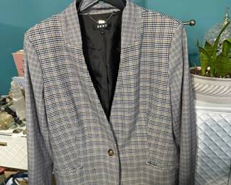 Plaid Blazer