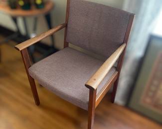Drexel MCM Walnut Armchairs (set of two)