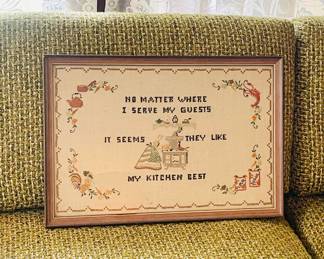 Needlepoint Wall Art