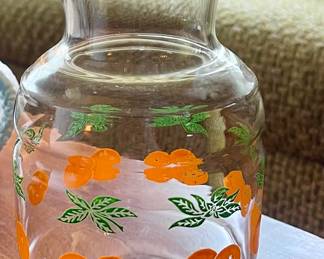 Anchor Hocking Orange Juice Carafe