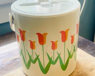 Phoenix Floral Ice Bucket