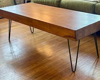 Butcher Block Coffee Table