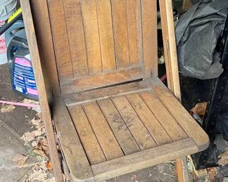 Antique Stadium Chair