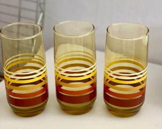 1970s Anchor Hocking Drinking Glasses