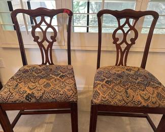 CHIPPENDALE CHAIRS