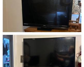 32' Sanyo & Insignia Flat screen TV’s