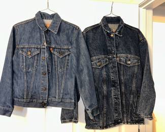 Vintage Levis Jackets (Youth Size 16 & Adult Small)