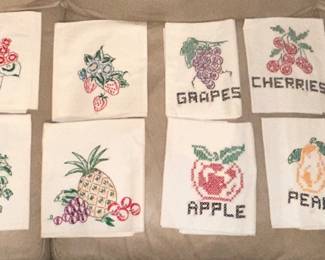 Hand Embroidered Towels