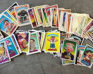80's Topps Garbage Pail Kids Sticker Cards- Large Lot