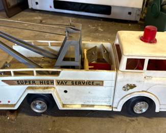 Marx Big Bruiser Tow Truck Super Highway Service