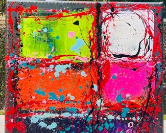 Cecil Bernard Abstract 4x4