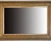 Ornate Rectangular Gilt Wall Mirror