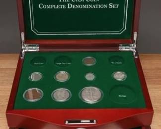 U.S. Coin Complete Denomination Set in Case