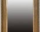 Antique Gilded Wood Framed Wall Mirror