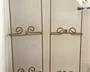 Pair of Metal Decorative Plate Racks