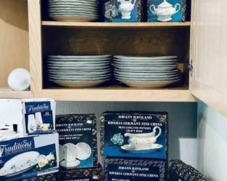 Johann Haviland Blue Garland Fine China Set