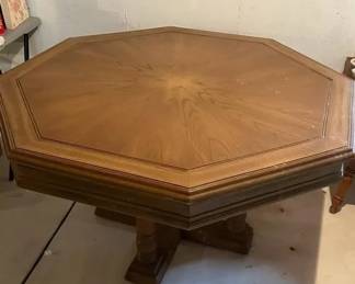 Vintage 3-in-1 Game Table with Accessories