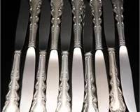 International Silver Angelique Knives, 694.69g