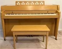 Baldwin Acrosonic Spinet Piano with Bench