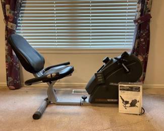 LifeGear Magnetic Recumbent Bike