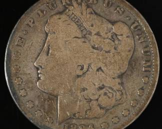 1894-S Morgan Silver Dollar Coin