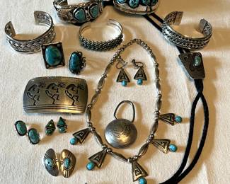 Sterling Silver Native American jewelry