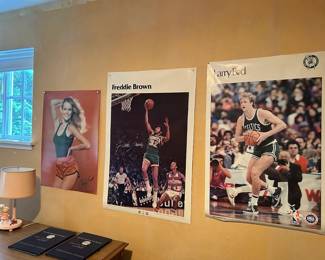 Vintage Posters: Cheryl Ladd, Freddie Brown, Larry Bird, Led Zeppelin