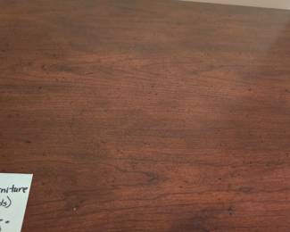 Server by Liberty Furniture. Excellent condition. 56" wide x 16" deep (from wall). $100.00. TOP DETAIL