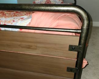 MAY BE available for sale. Supposed buyer has not yet responded. Pottery Barn single bed with storage drawers below. VERY good condition. Only 1 bed.
