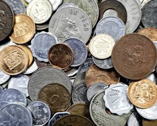 Huge Lot of Assorted Foreign Coins #1