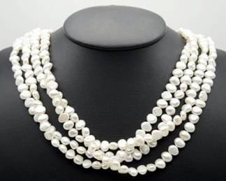 Vintage Freshwater Pearl Necklace
