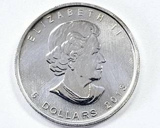 2013 Canada $5 Maple Leaf Coin