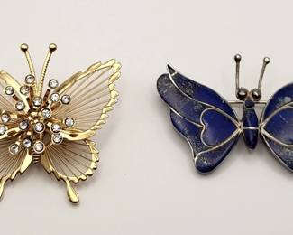 Butterfly Brooches