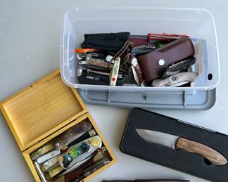 More pocket knives not pictured