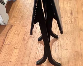 ANTIQUE HAND PAINTED FOLDING SMALL TABLE