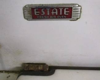 Vintage Porcelain Gas Oven