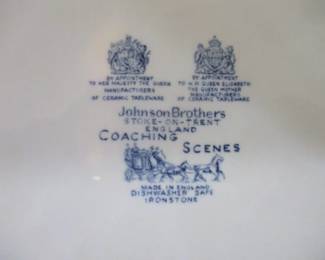 Johnson Brothers "England" Ironstone