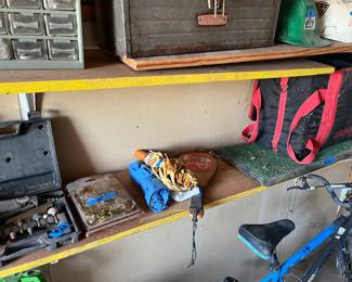 Umbrella, toolbox