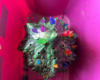 Lighted ceramic Christmas tree perfect condition