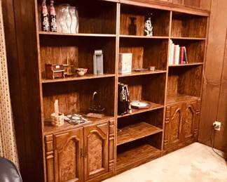 Vintage shelving units (3), sold together or individually...