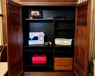 Home office/work center (detail)...