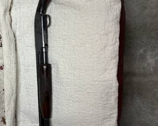 Winchester Model 12 ribbed barrel pump action