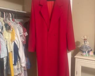 Little girls coat matches ladies coat 