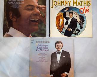 Vintage vinyl albums - Johnny Mathis