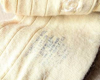 Closeup of Gucci men's wool blend socks