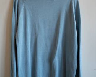 Zylos Gold George Machado light blue long sleeve crew neck sweater