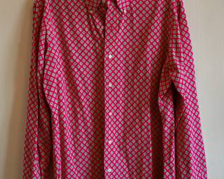 Vintage Ralph Lauren men's long sleeve print shirt size L