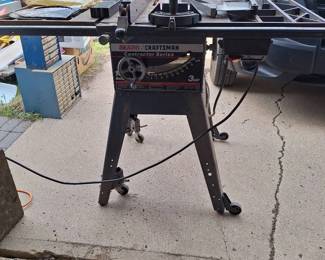 02 Sears Craftsman Table Saw 3hp 10 Inch