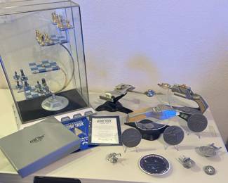 Franklin Mint Star Trek collectibles