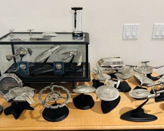 Franklin Mint Star Trek collectibles